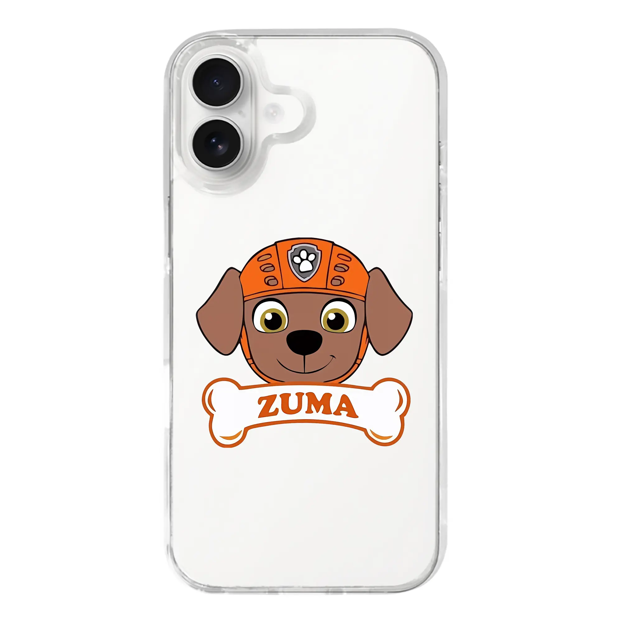 パウ・パトロール グッズ ズーマ - iPhone 17シリーズ 透明スマホケース – 薄型・耐衝撃・精密フィット保護カバー